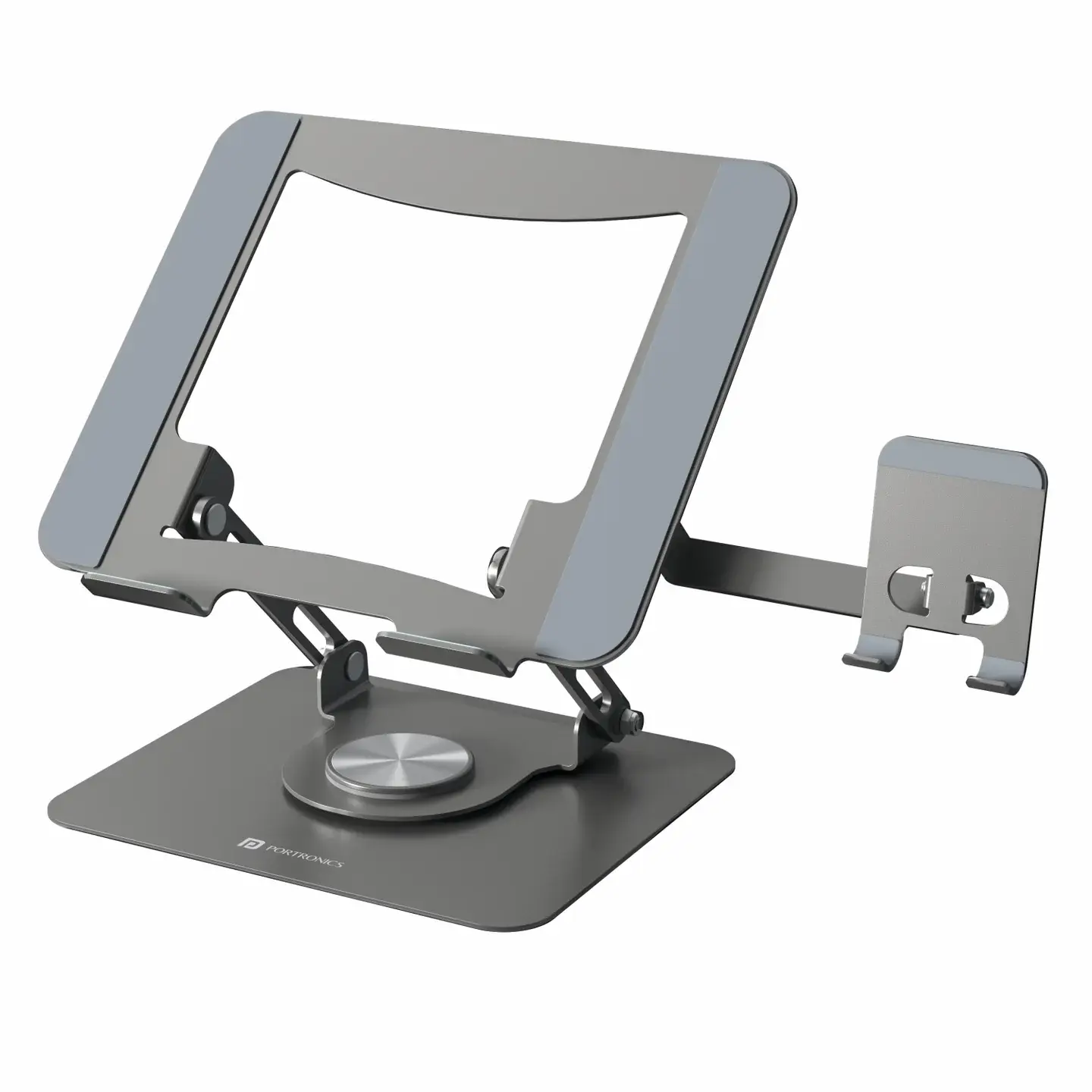 Portronics My Buddy K9 Pro 2-in-1 Laptop & Mobile Stand