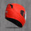 Thumbnail: Steelbird Air SBA-1 ISI Certified Full Face Helmet (Dashing Red)