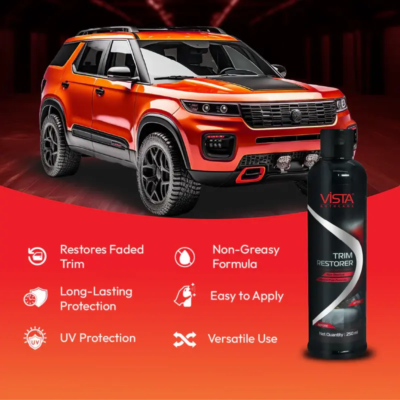 Thumbnail: Vista Auto Trim Restorer 250 ml - Premium Exterior Plastic & Vinyl Revitalizer