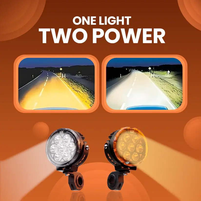 Thumbnail: LGP DK80 Pro High Power LED Spotlight for Bike (Pair) | 160W 20000LM