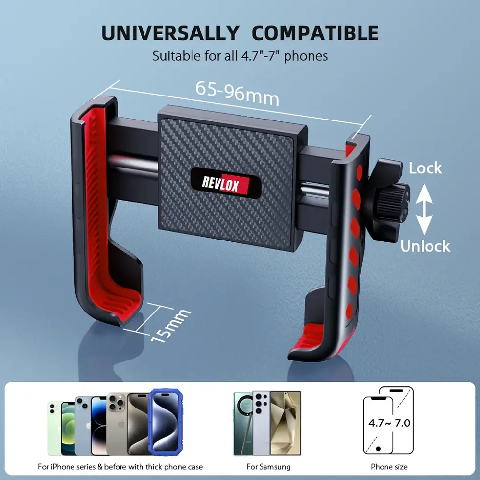 Thumbnail: REVLOX Clutch RM Handlebar Phone Mount