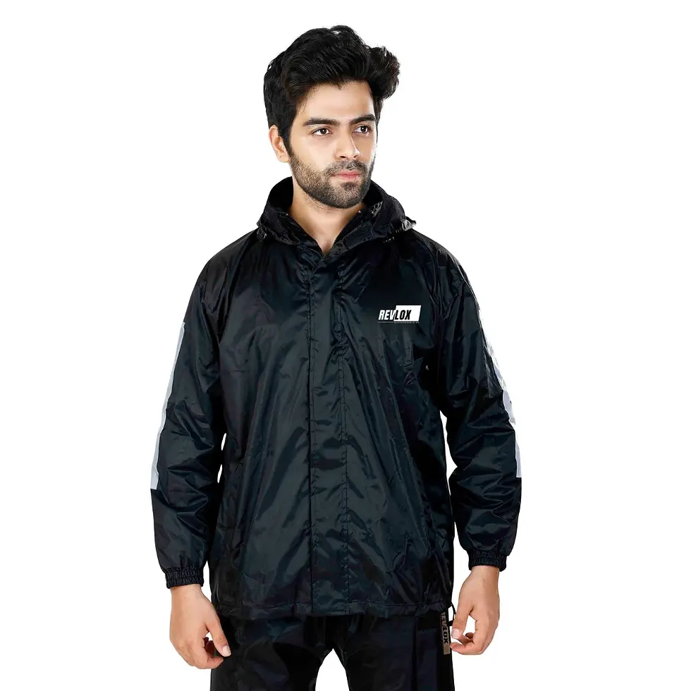 Thumbnail: REVLOX Rain Jacket (Black)