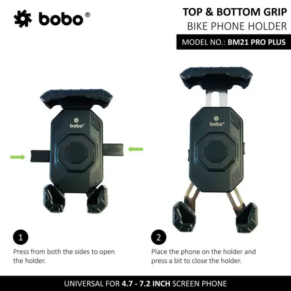 Thumbnail: BOBO BM21 PRO PLUS Top & Bottom Corners Grip with PRO PLUS Vibration Damp Mount