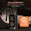 Thumbnail: Portronics Vayu 7.0 Portable Tyre Inflator for Car Bike Cycle with 150 PSI