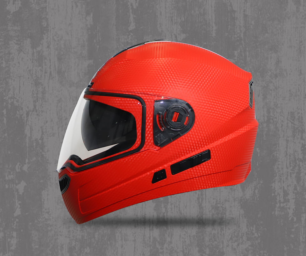 Thumbnail: Steelbird Air SBA-1 ISI Certified Full Face Helmet (Dashing Red)