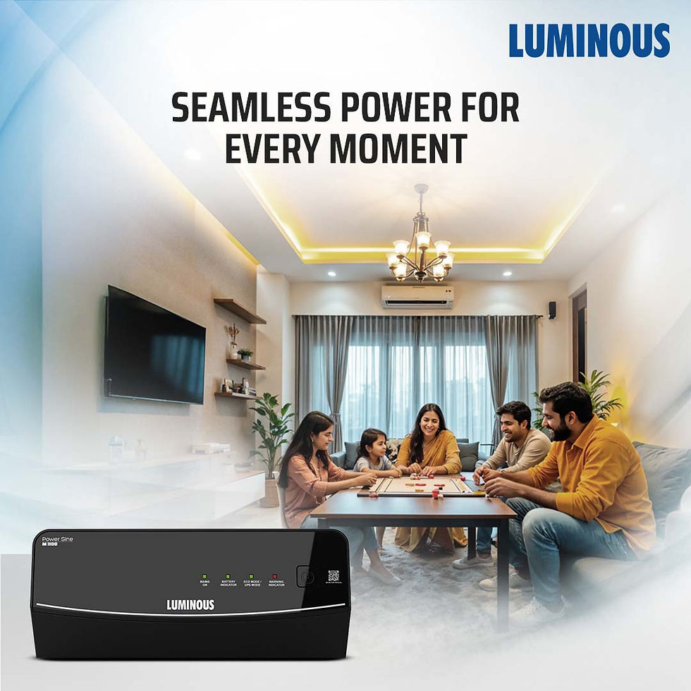 Thumbnail: Luminous 1500VA 24V Power Sine M 1700 Sinewave Inverter UPS