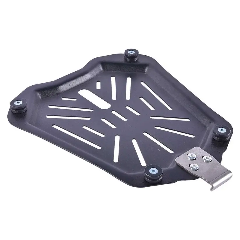 Thumbnail: LGP 45L Carbon Finish Motorcycle Top Box With Backrest