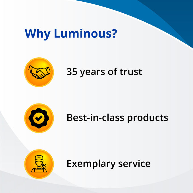 Thumbnail: Luminous Solar NXP 3500 3KVA/24V Sinewave Inverter UPS