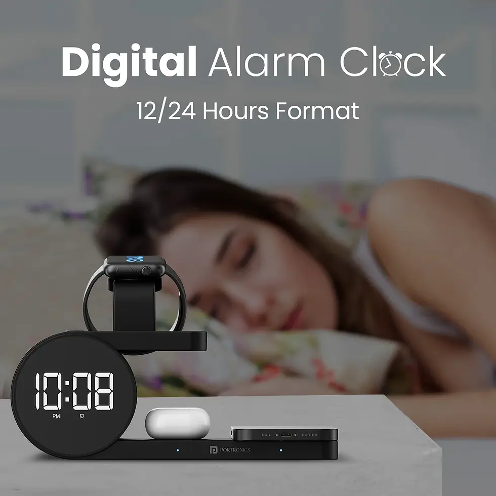 Thumbnail: Portronics Freedom 6 15W 5-in-1 Wireless Charger