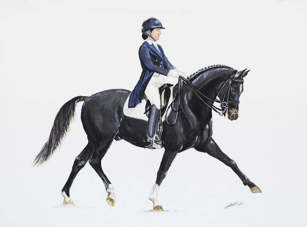 Cavalo_Dressage_1_30x40cm
