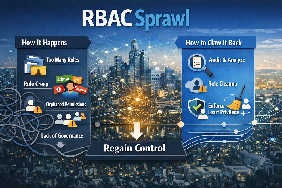 RBAC Sprawl: How It Happens and How to Claw It Back