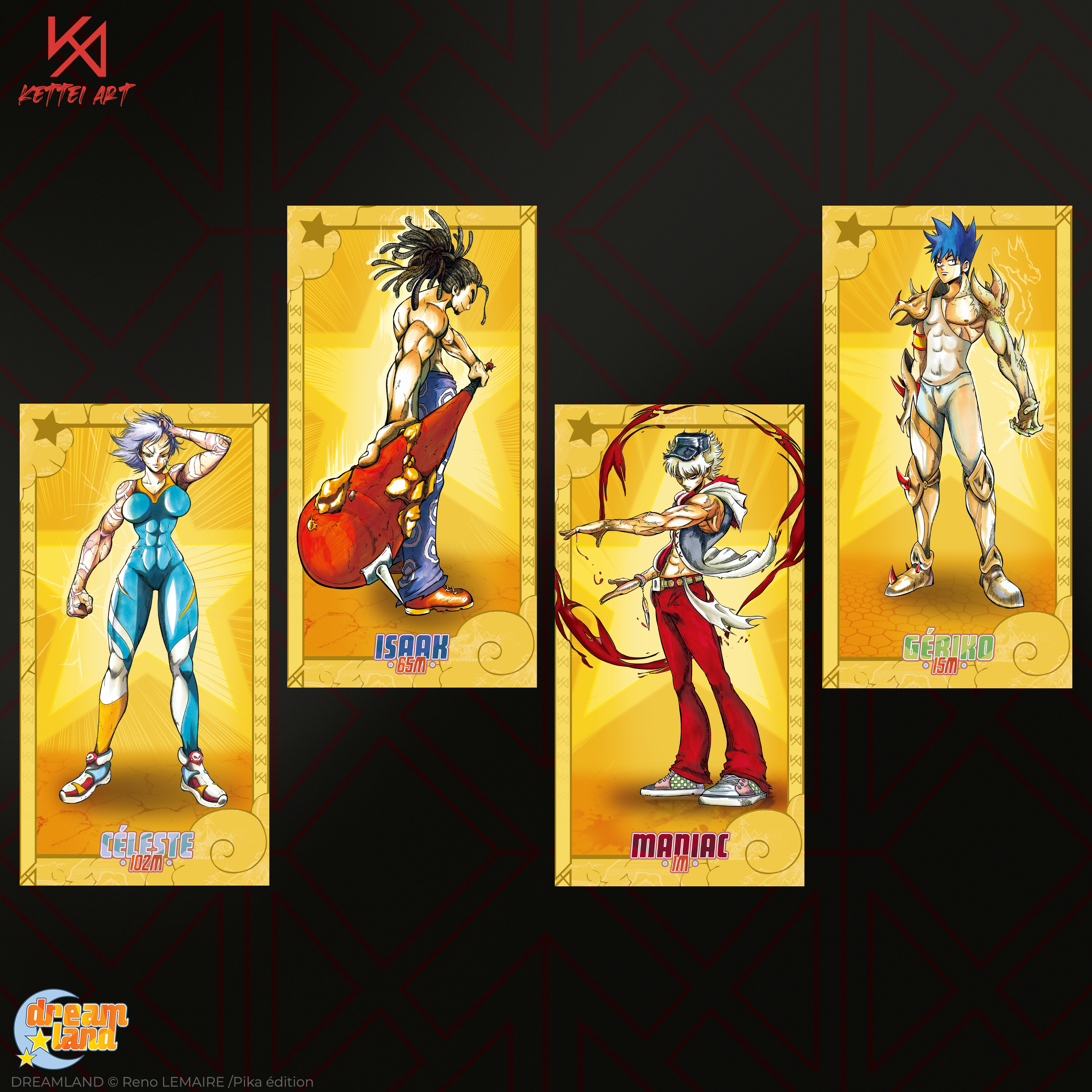 LORE CARD - LES INDOMPTABLES