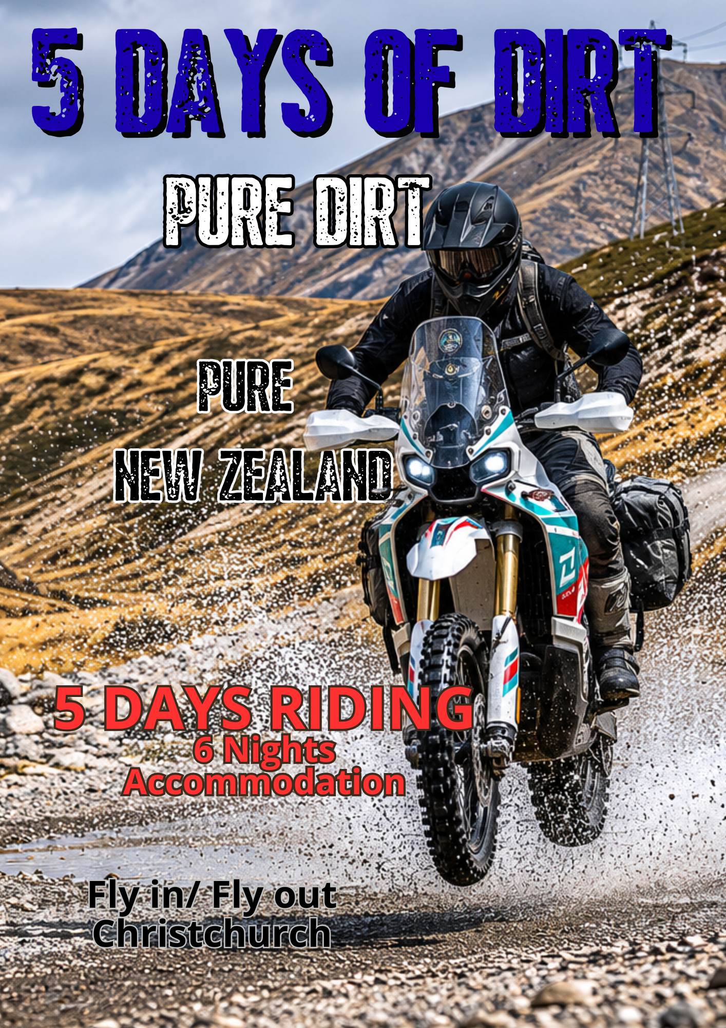 5 Days of Dirt 18-24 January 2027 (Deposit)