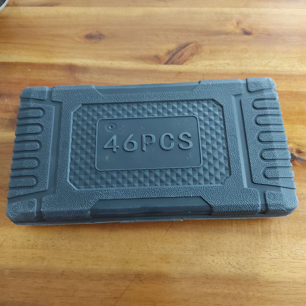 Miniaturbild: 1/4" Ratschen Set Werkzeugkasten 46 Teile