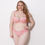 Miniature : Conjunto Plus Size com Bojo Drapeado e Fio