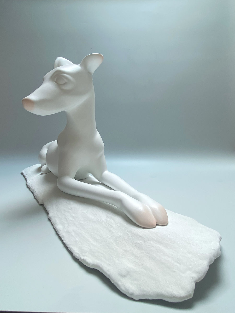 Thumbnail: Italian Greyhound On Bark