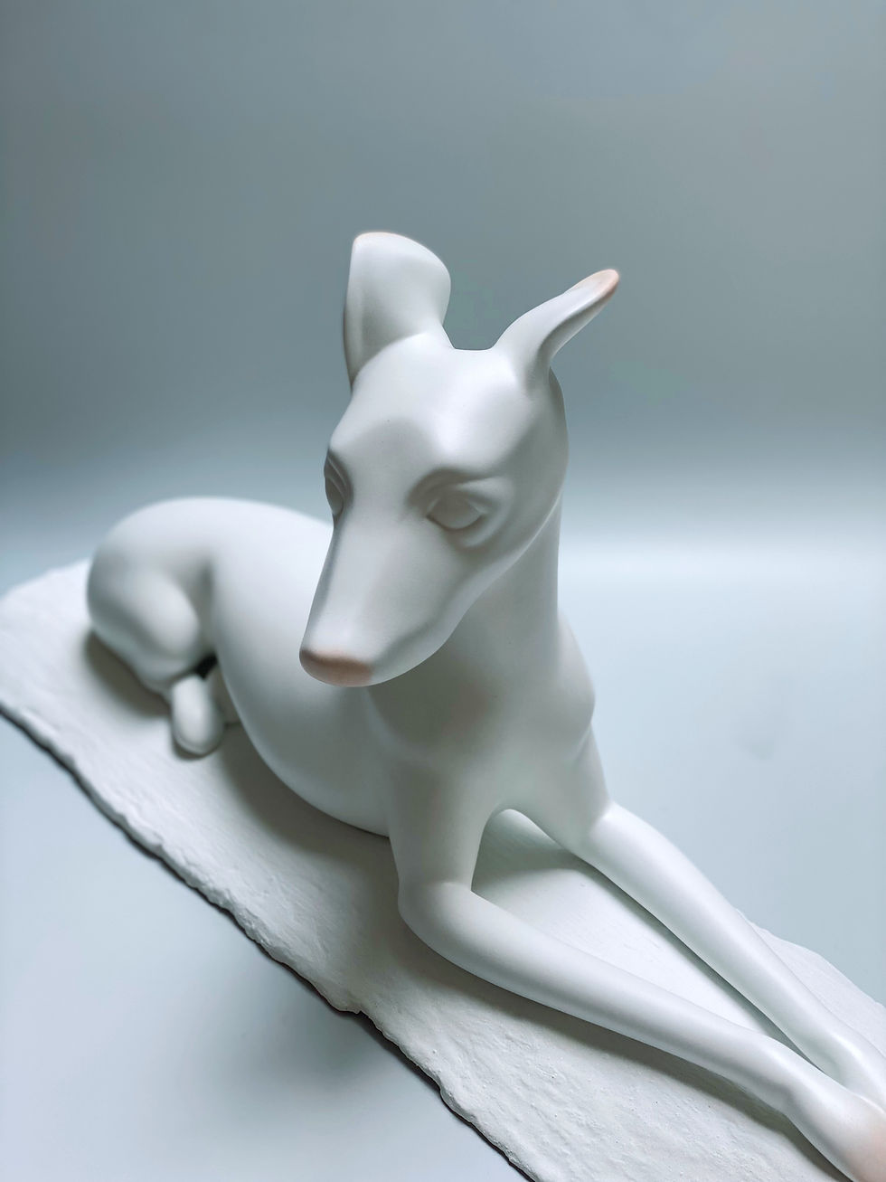 Thumbnail: Italian Greyhound On Bark