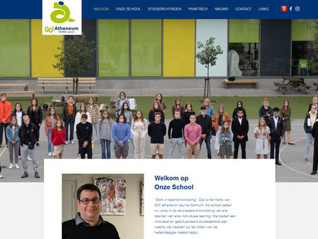 Nieuwe website