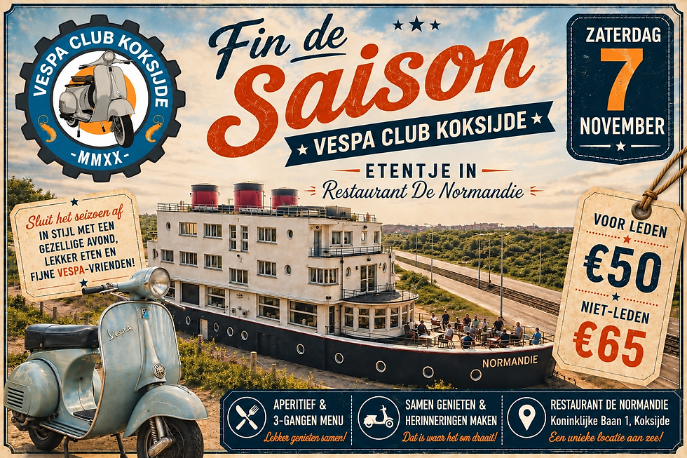 Fin de Saison etentje
