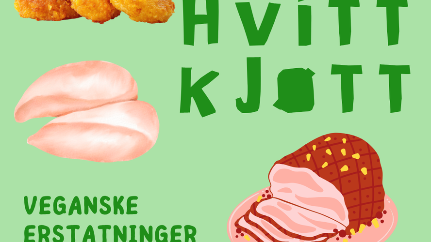 Veganske erstatninger for hvitt kjøtt