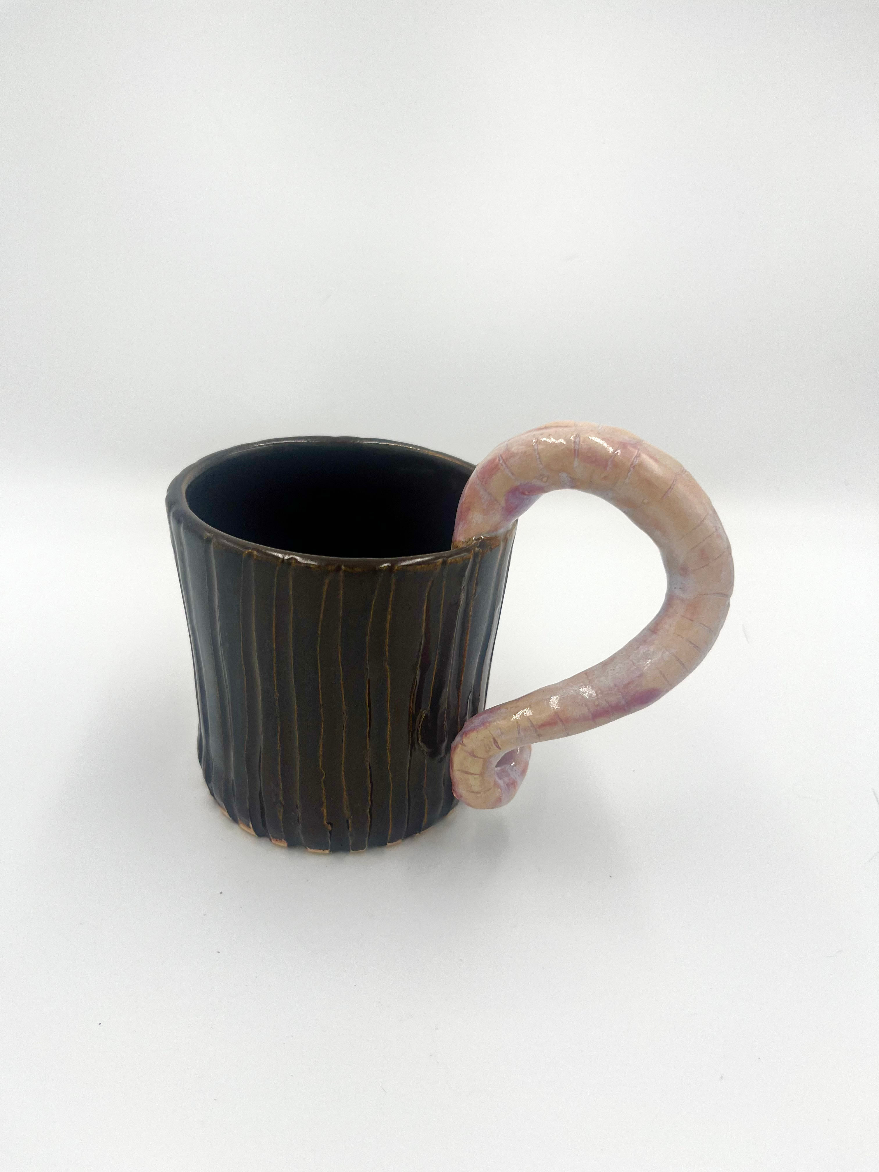Possum tail mug- Rust bucket glaze- 2