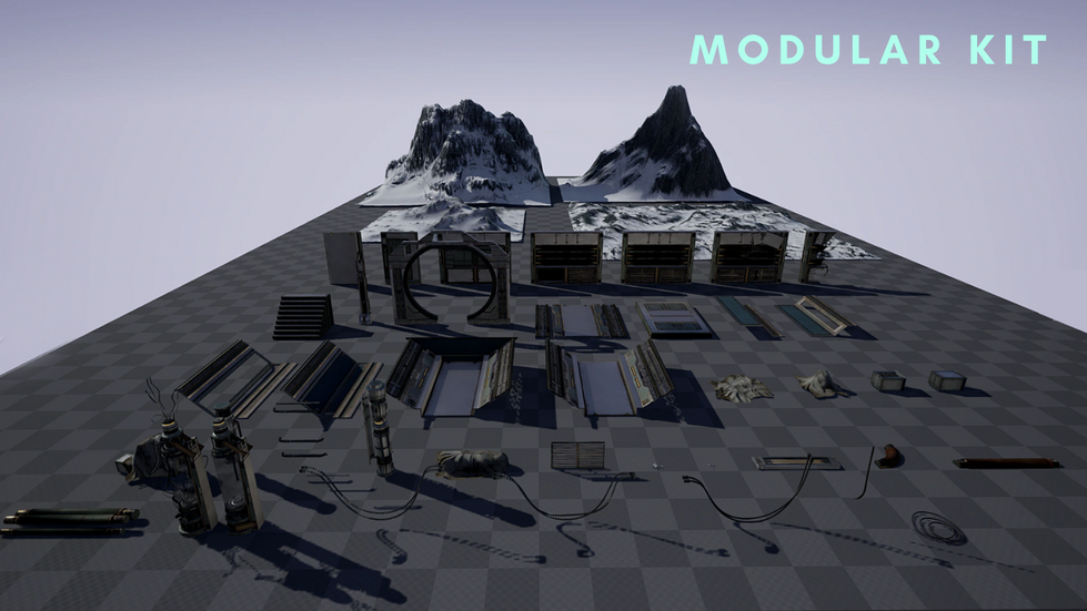 Modular Kit from Unreal Marketplace