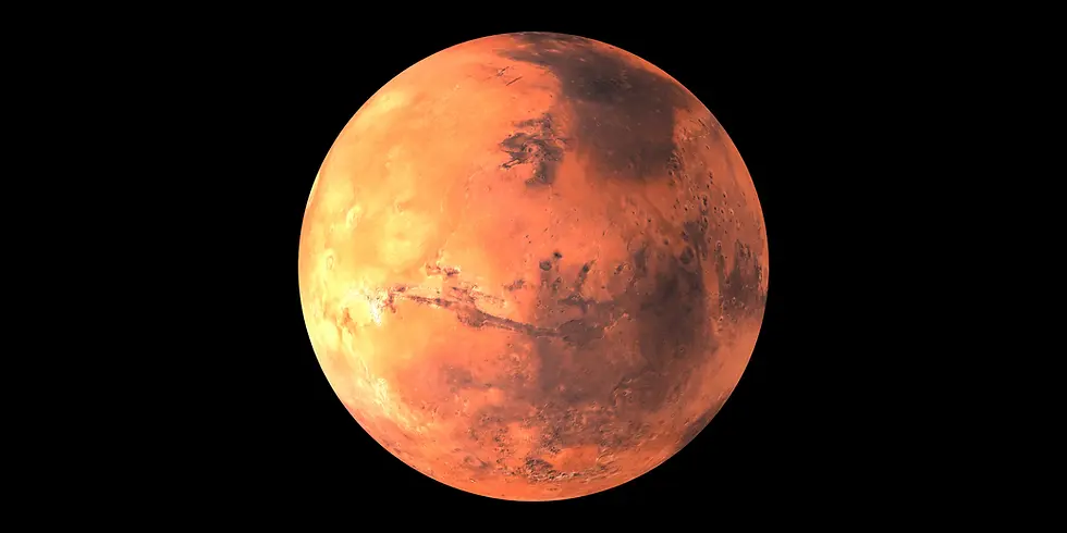 Mars in space