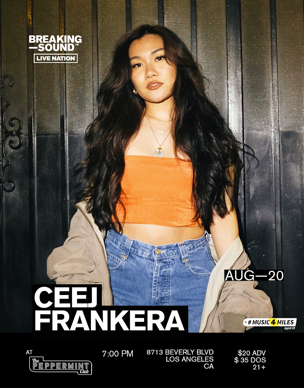 Ceej Frankera: Breaking Sound x Live Nation