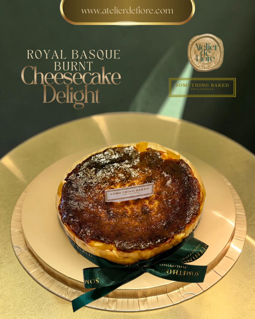 6-inch Royal Basque Burnt Cheesecake Delight