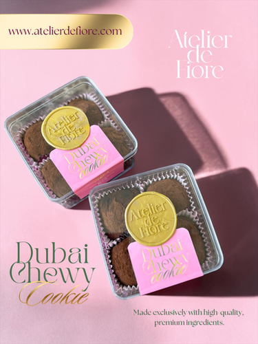 Dubai Chewy Cookie (4 pcs) | Atelier De Fiore