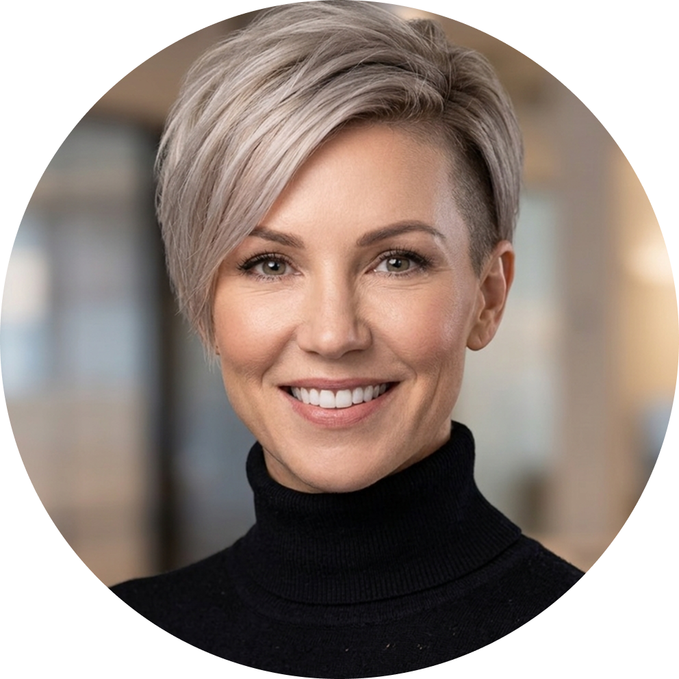 blond woman portrait