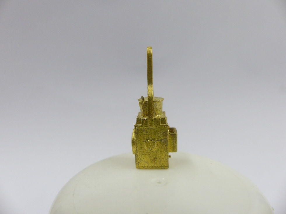 Thumbnail: Square Brass lamp.