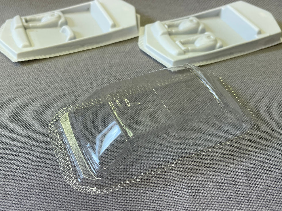 Thumbnail: Scalextric Escort C052 Vac Glass/Interior pack