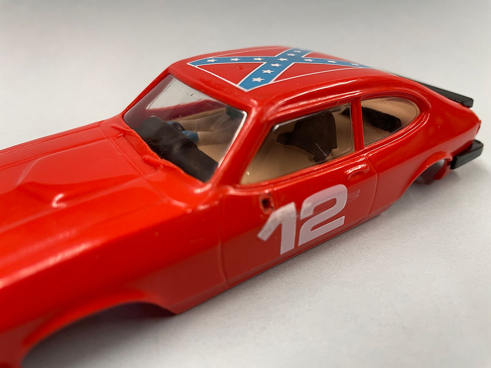 Thumbnail: 1980's Scalextric Capri Glass/Interior Set.