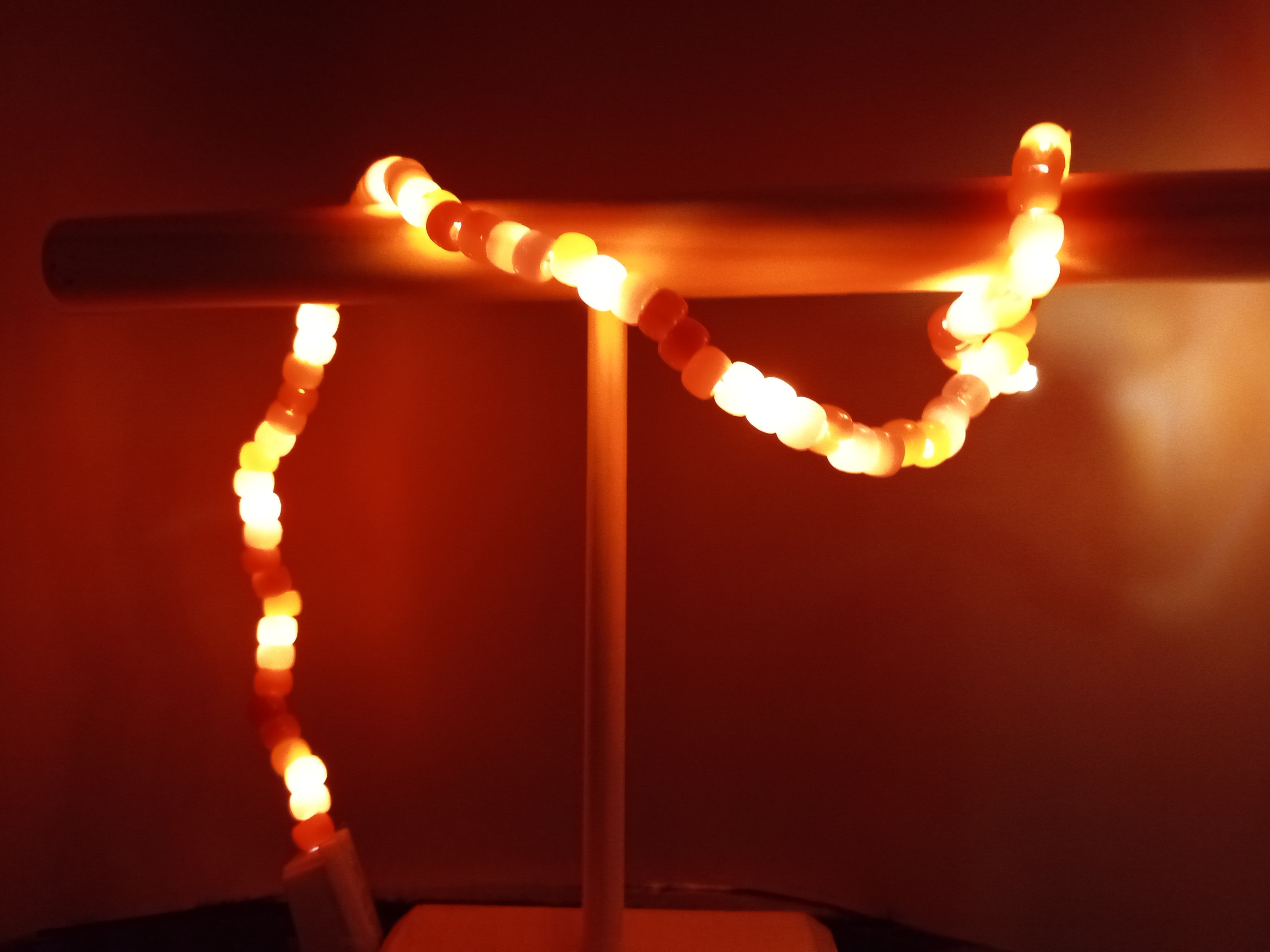 Beaded Fairy Lights