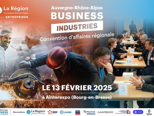 Comatel Casuel à la convention d'affaires Auvergne-Rhône-Alpes Business Industries