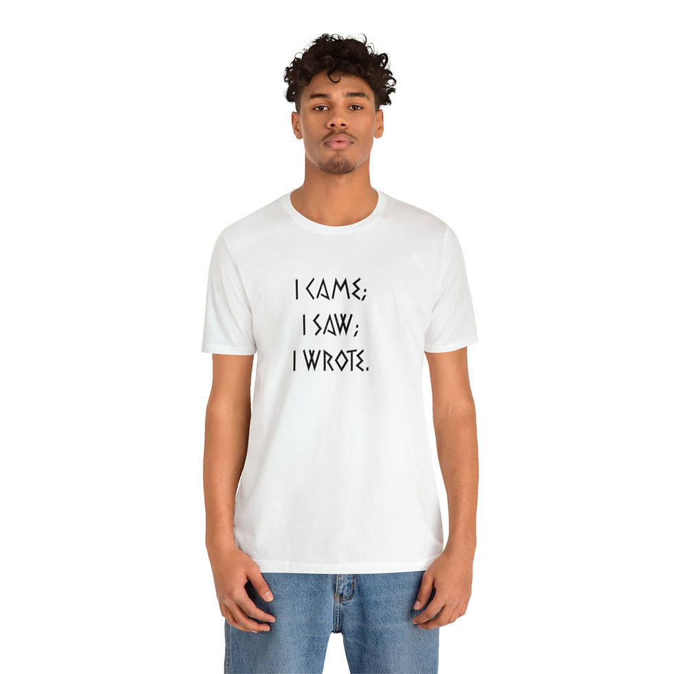Thumbnail: I came; I saw; I wrote.