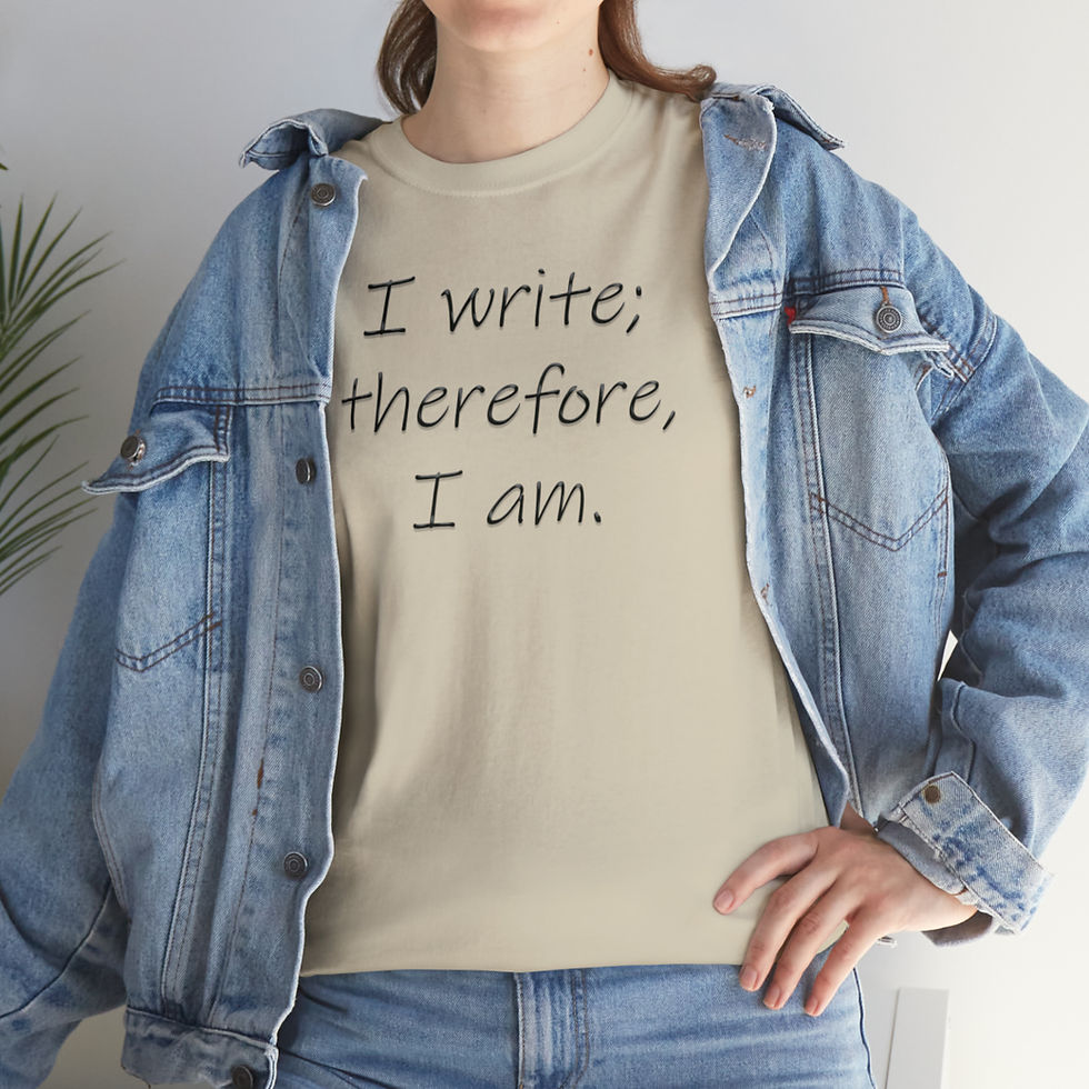 Thumbnail: I write; therefore, I am