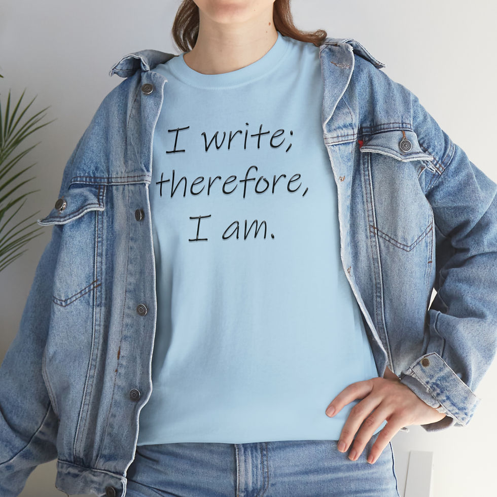 Thumbnail: I write; therefore, I am