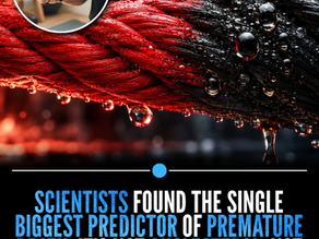 What's the biggest predictor of premature death?