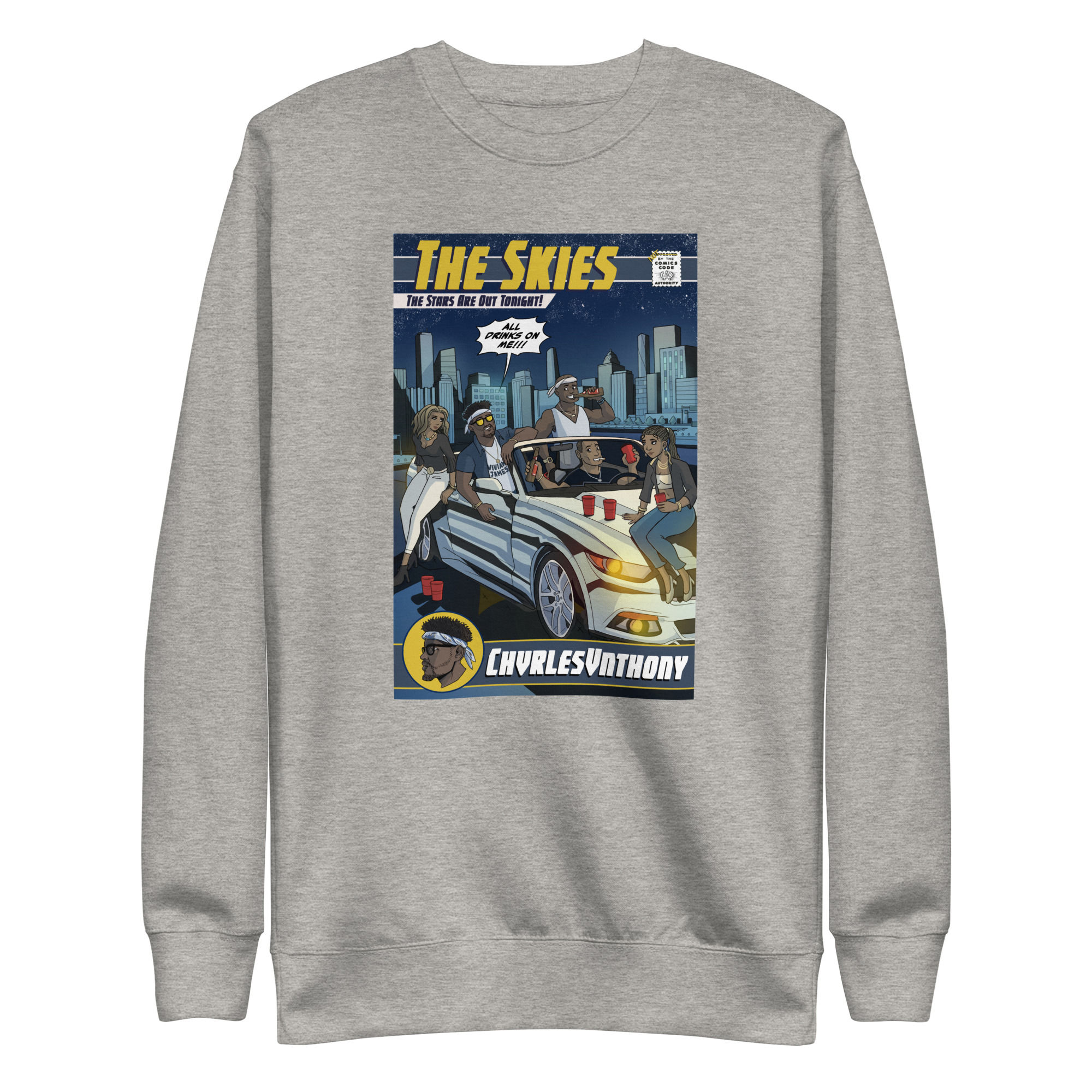 'The Skies' Comic Sweatshirt