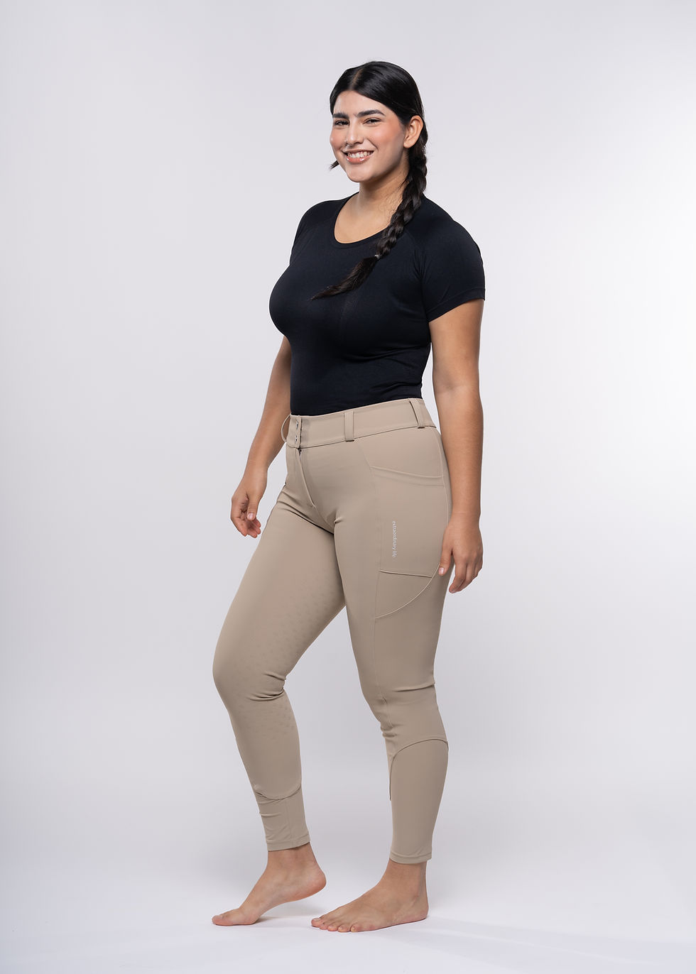Miniatura: Breeches Julia Ligth Taupe