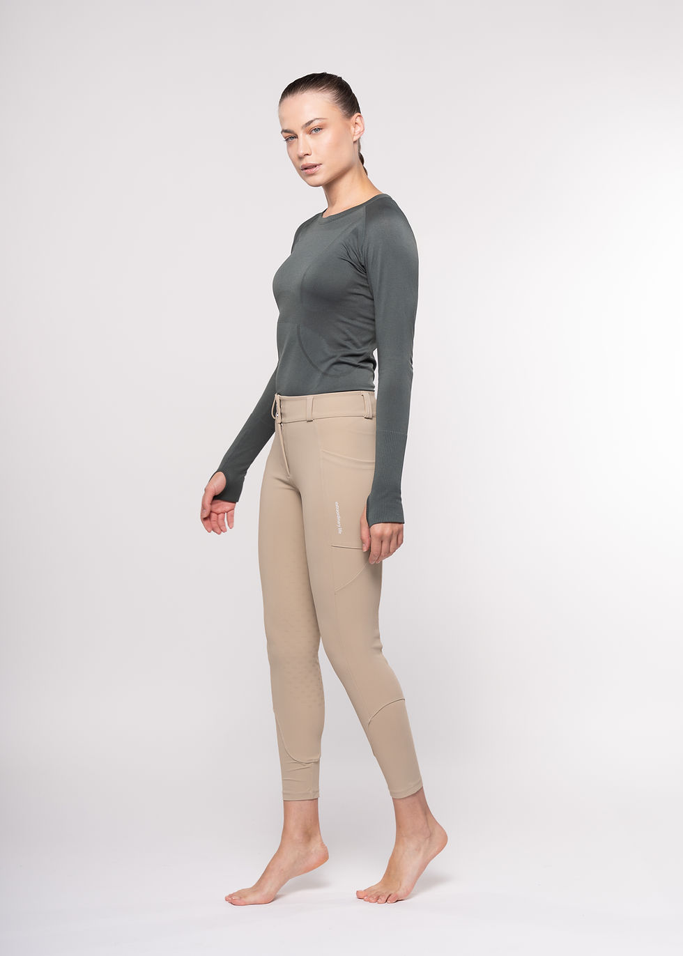 Miniatura: Breeches Julia Ligth Taupe