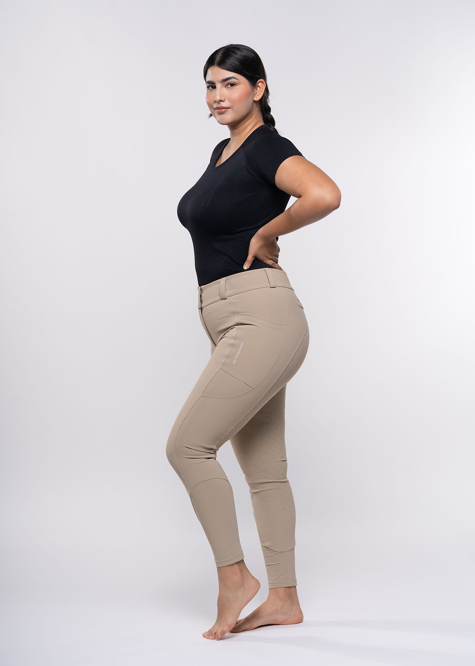Miniatura: Breeches Julia Ligth Taupe