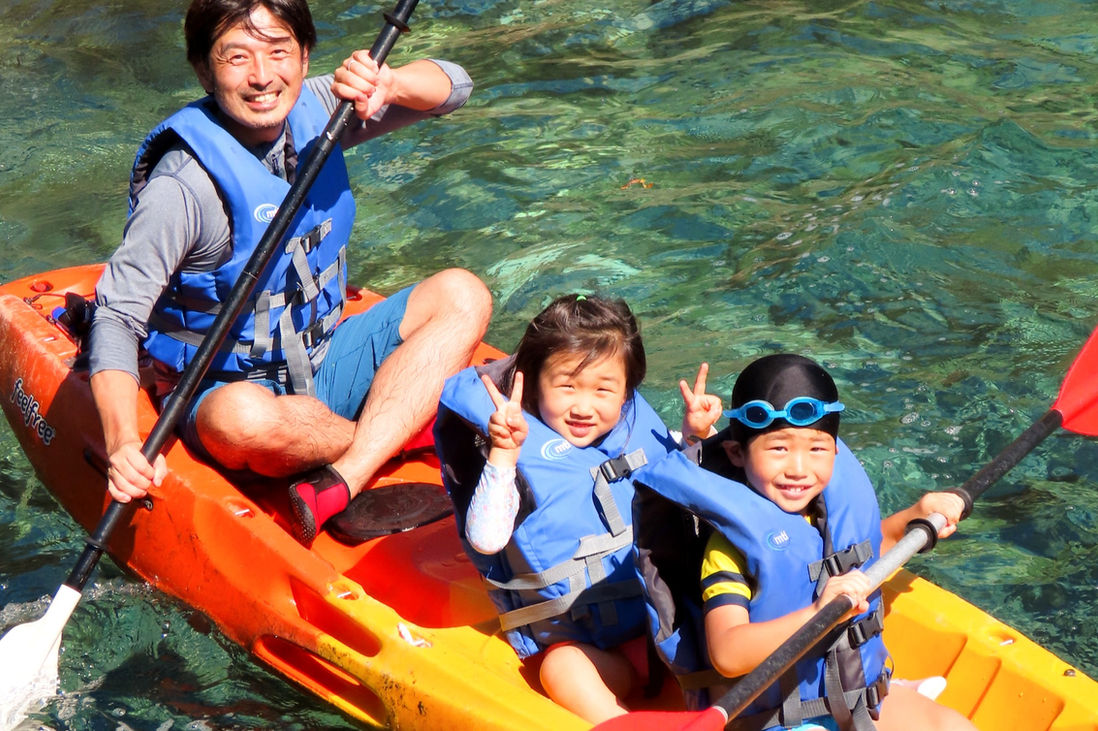 カヤックで冒険！