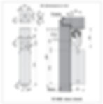 Thumbnail: Dictator 1400 Door Check Dimensions