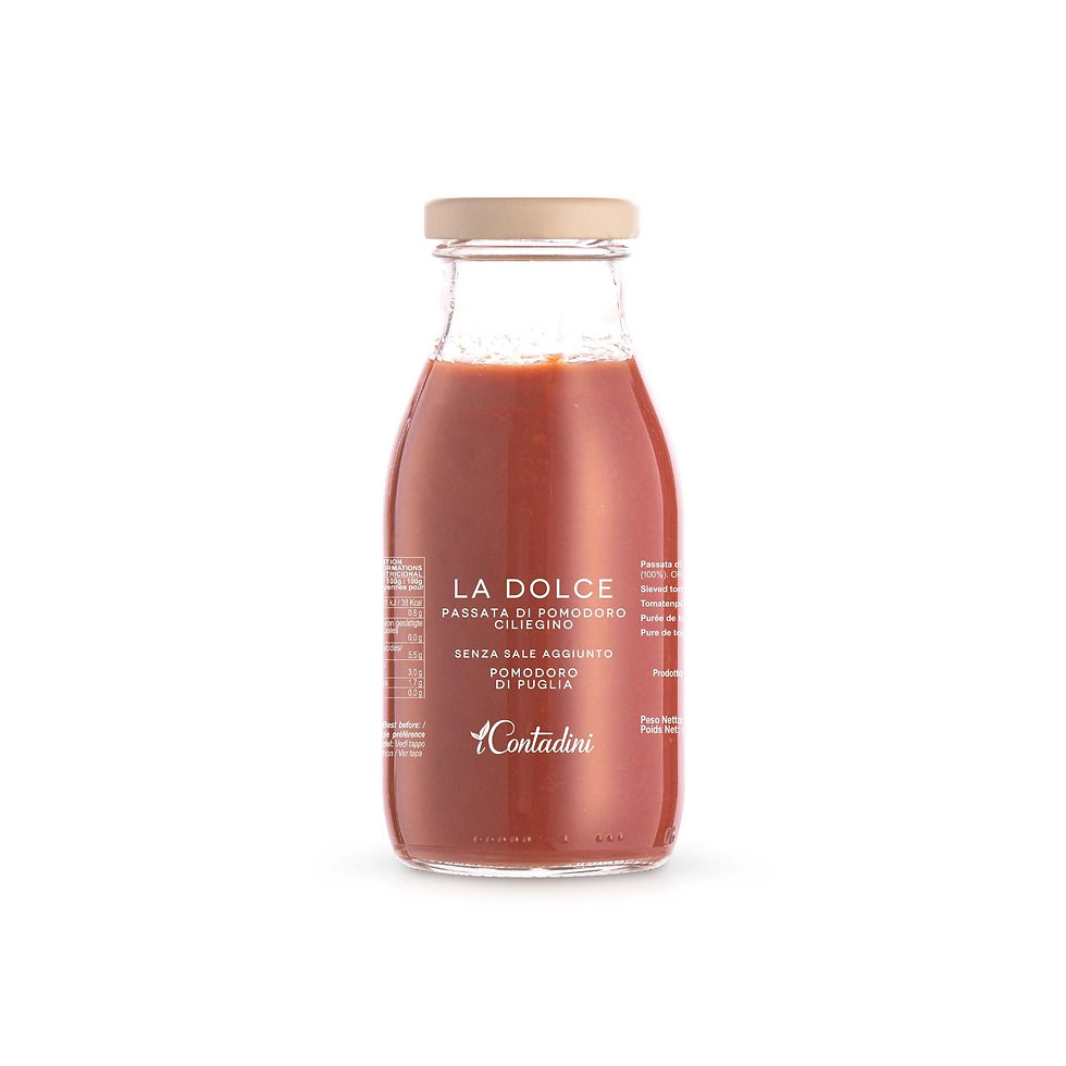 La Dolce - Passata di Pomodoro Ciliegino – Tradycyjny smak włoskich pomidorów - dostępny w  hurtowni WT Hurt