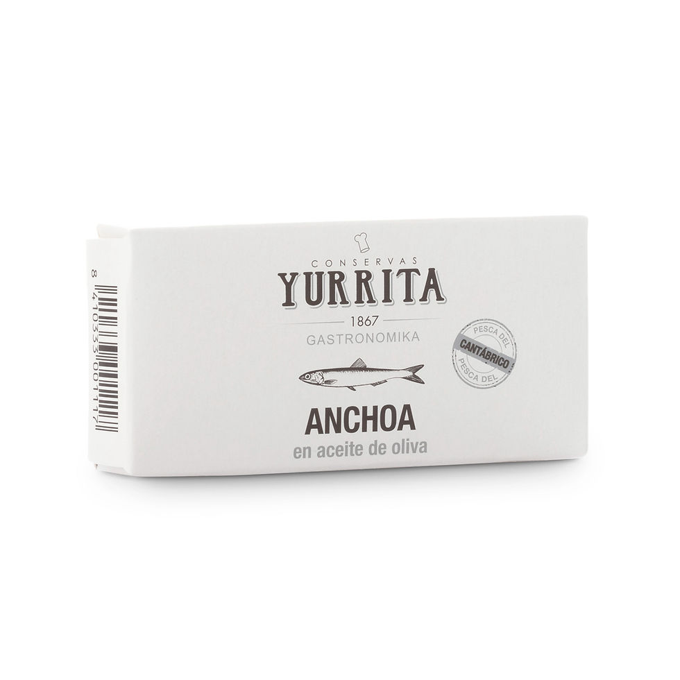Acciughe Cantabriche Latta 74 g Olio Extr