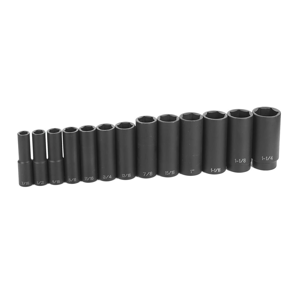 Grey Pneumatic 1/2"DR 13PC DP SET