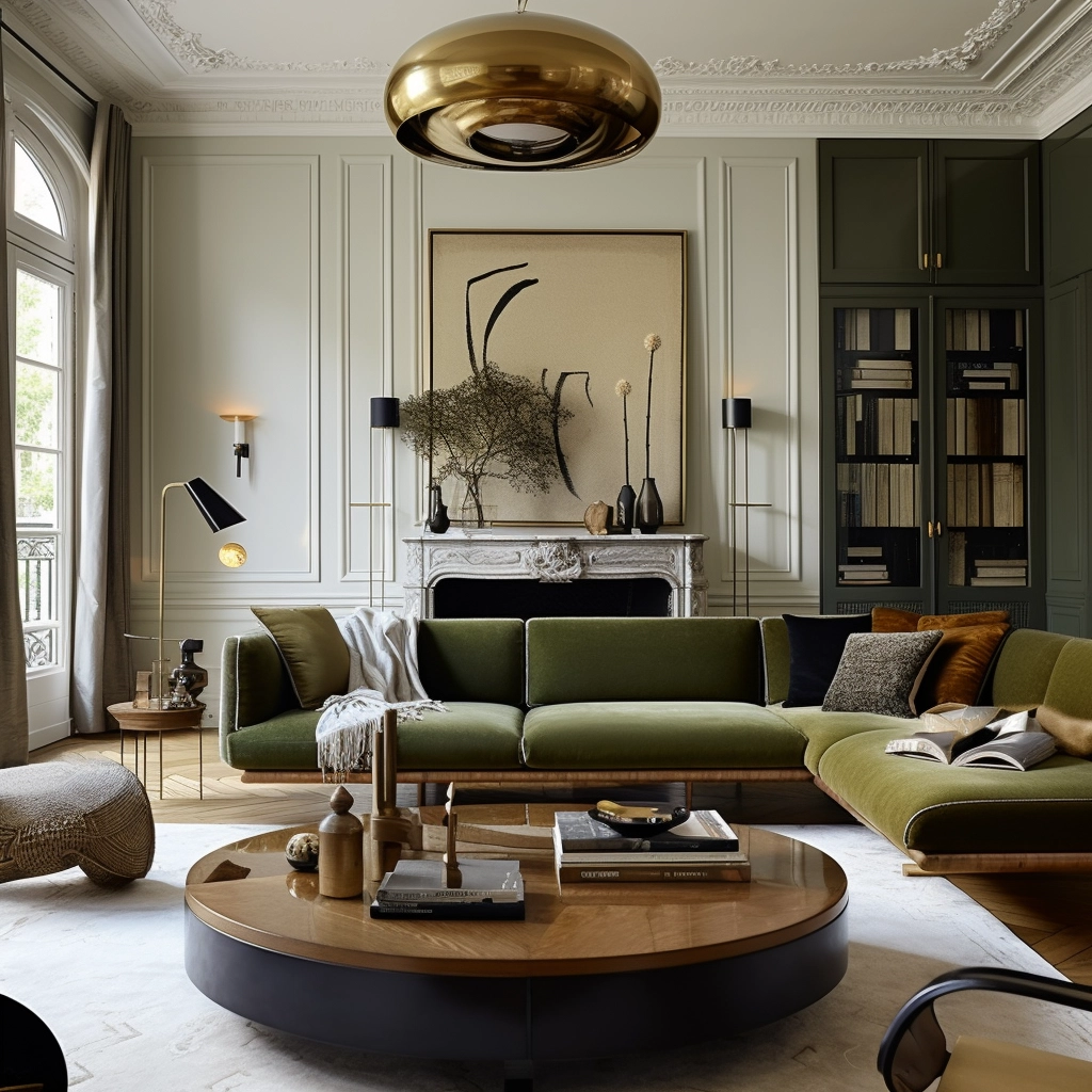 living room design, bibliothec design, london interior designer, mirror, luxury interior design, chic parisienne interior, art deco interior, hausmannien interior, best interior designer in europe